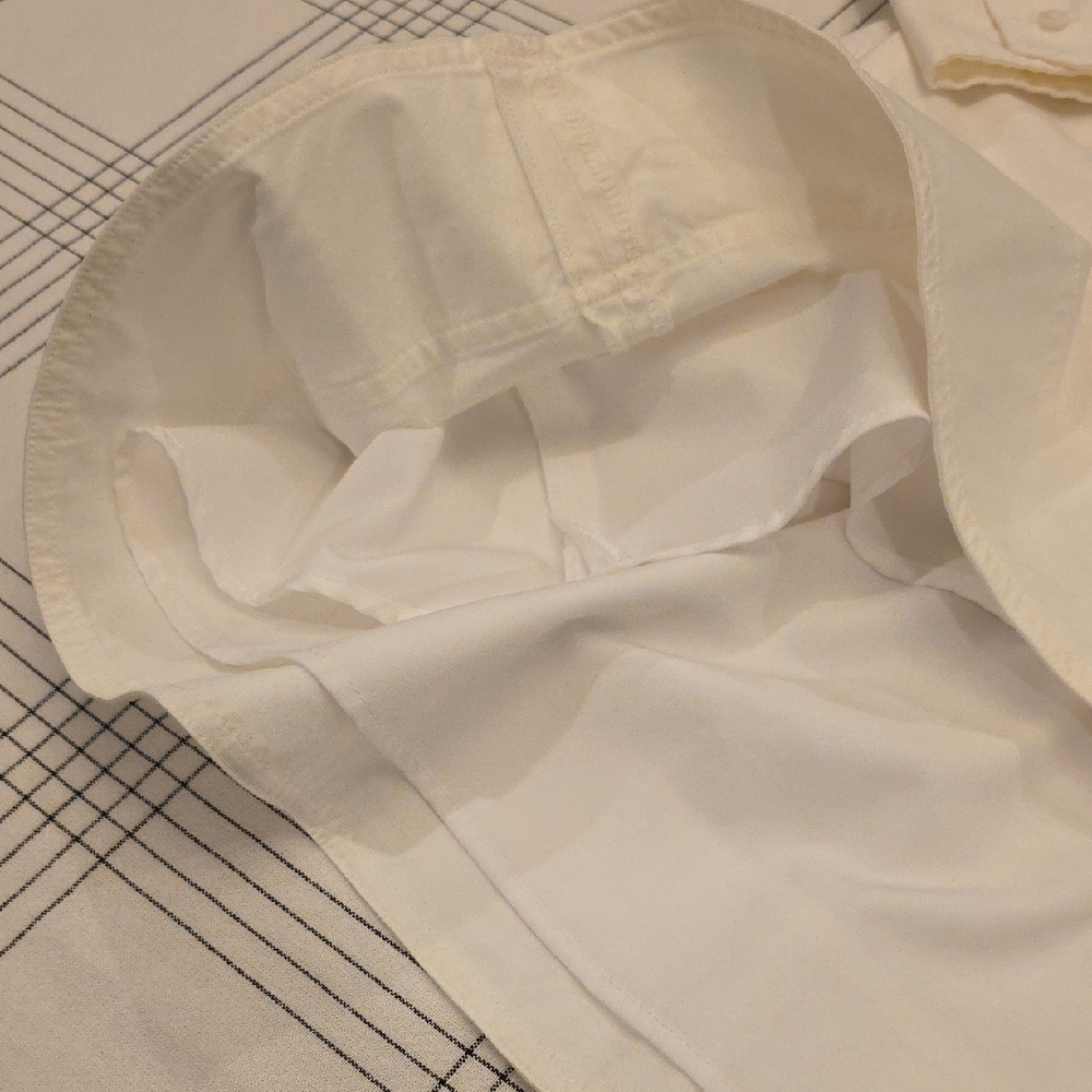Banana Republic Cream Long Sleeve Dress - Picture 5 of 7